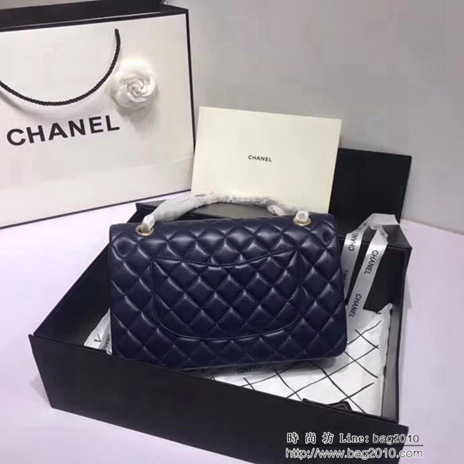 香奈兒CHANEL 升級版A1112進口小羊皮全新經典金銀鏈條肩背斜挎包 DSC1169